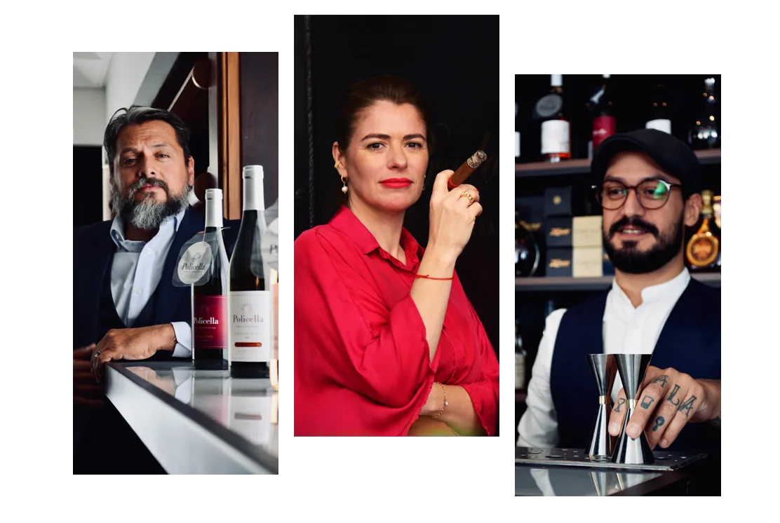 Ana Alsogaray, Claudio Policella y Juan de la Cruz Policella, socios de Prado Experience